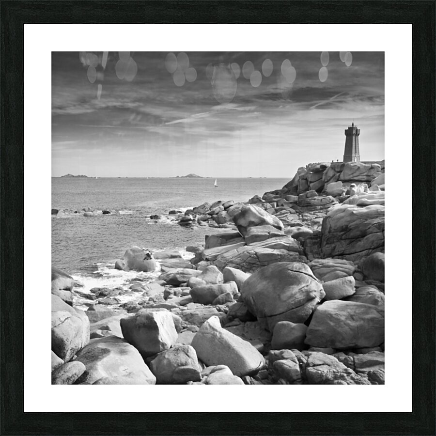 BRITANNY COAST Picture Frame print