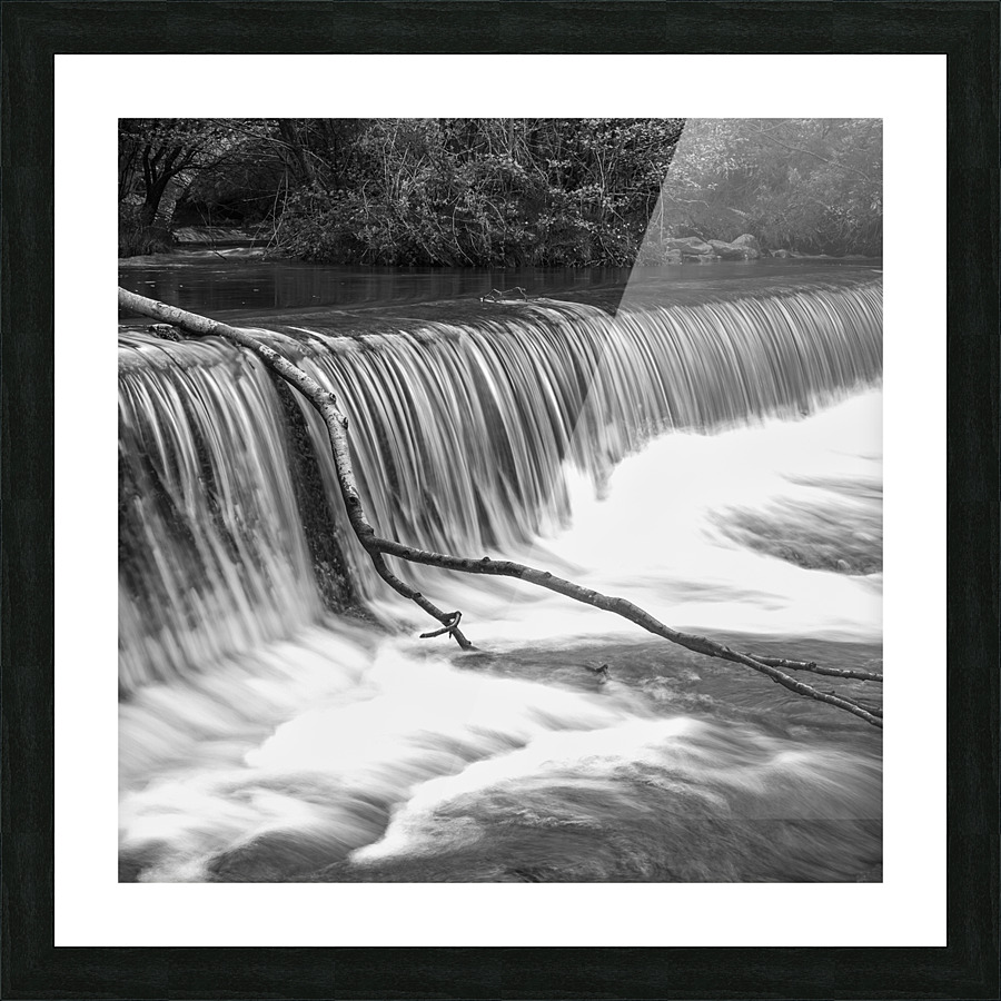 RIVER DETAIL Picture Frame print