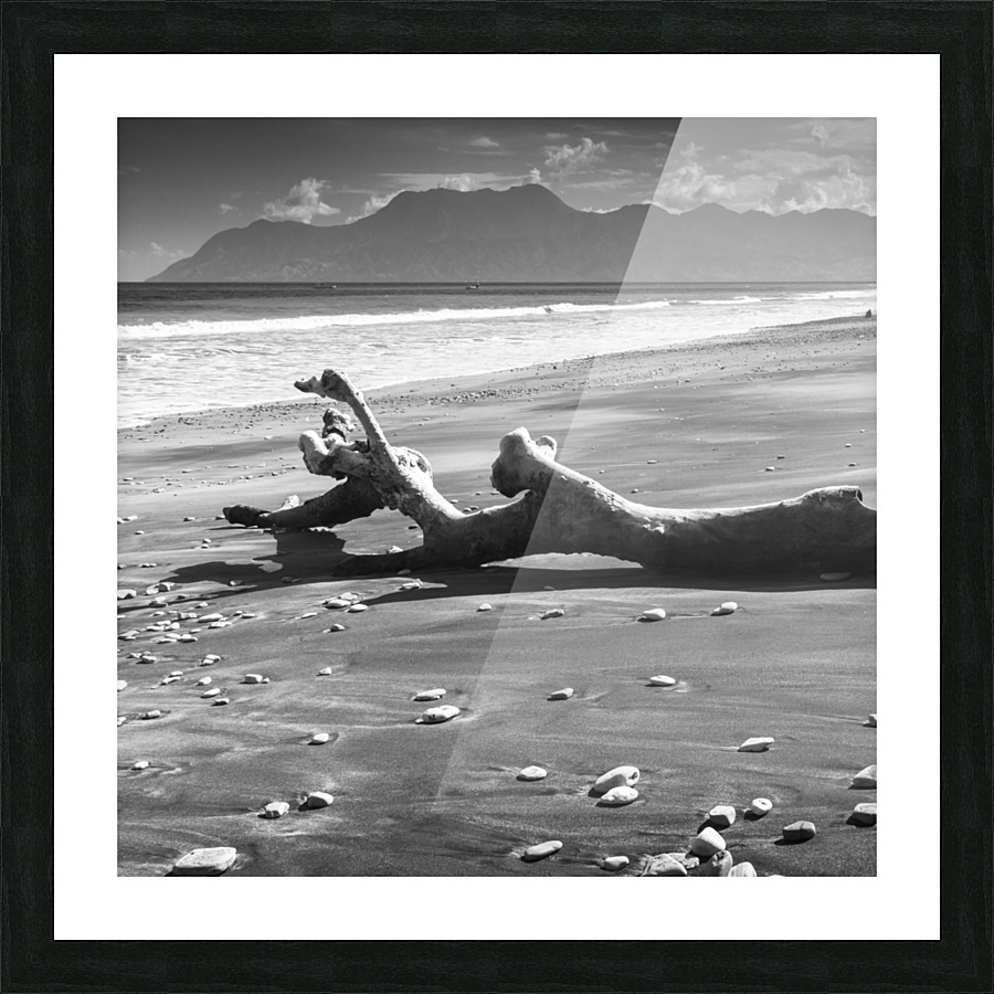 STONE BEACH Picture Frame print