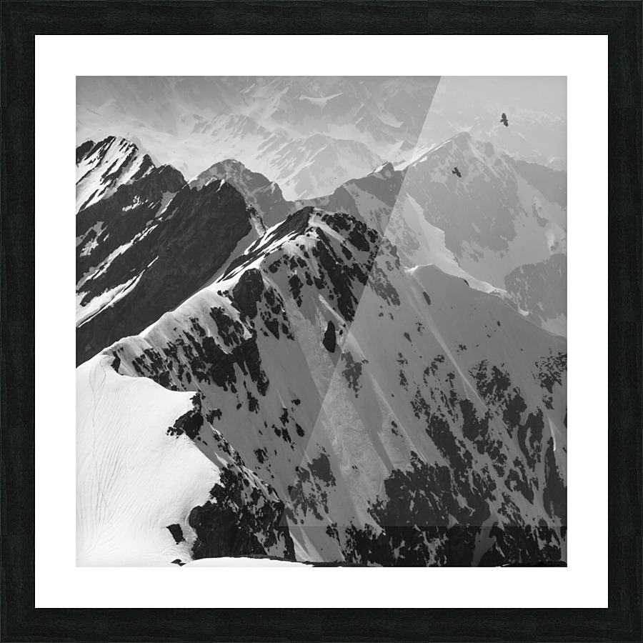 MIDI-PYRENEES Picture Frame print