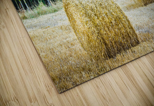Wheat bales. Spain. Mikel Bilbao Photography puzzle