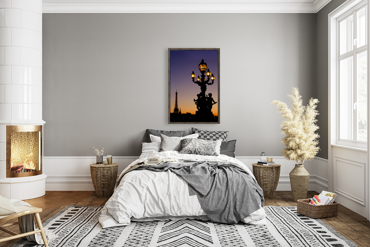 Paris sunset Reproduction