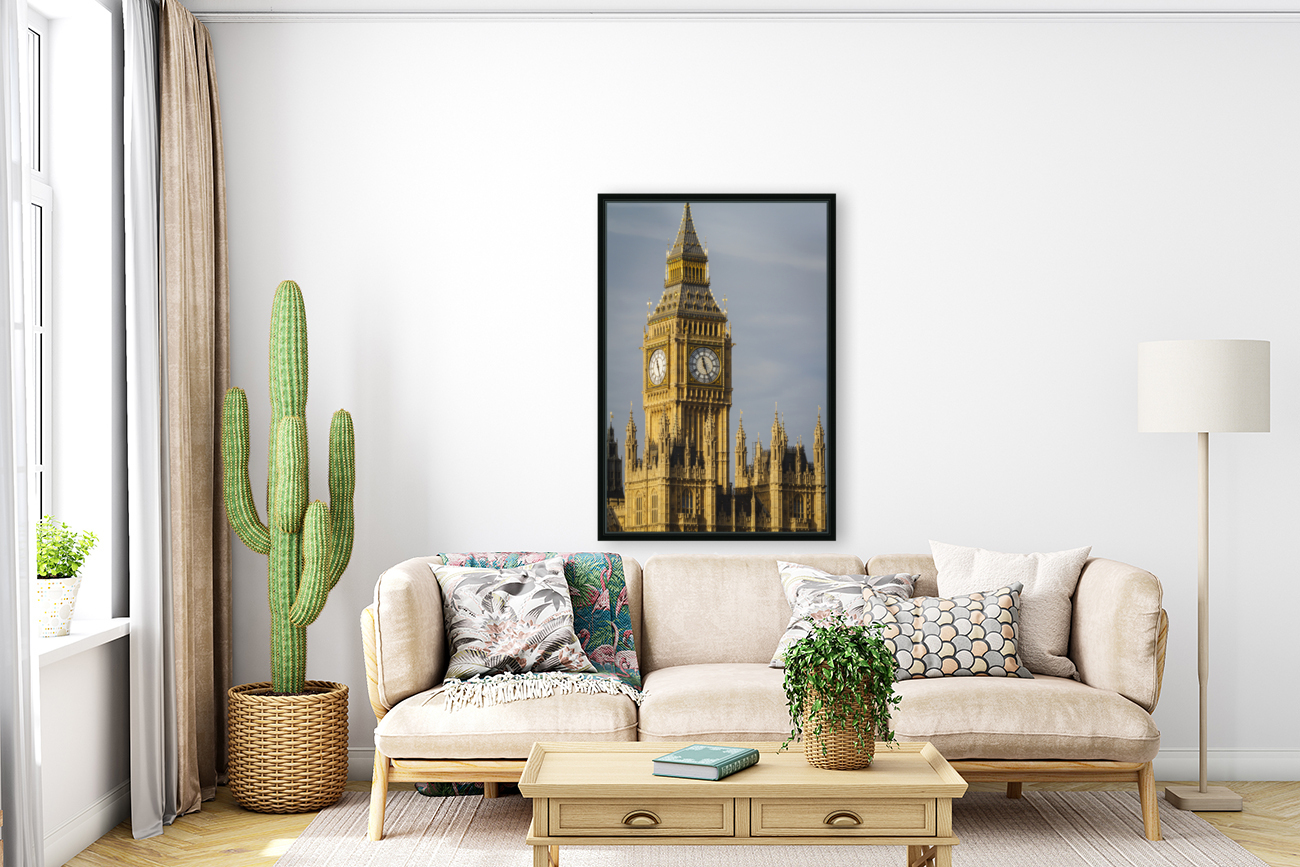 Big Ben view 02 Reproduction