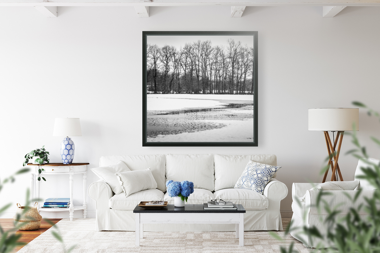 WINTER VIEW III Reproduction