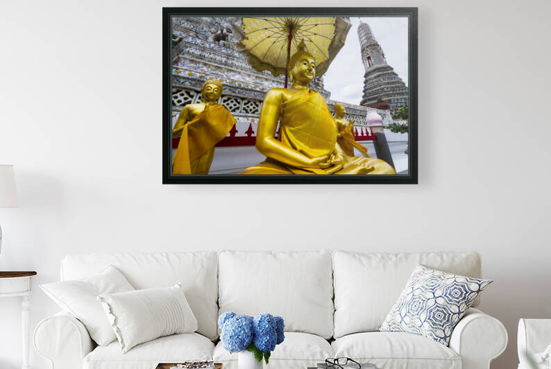 Buddhist temple in Bangkok 02 by Mikel Bilbao Photography