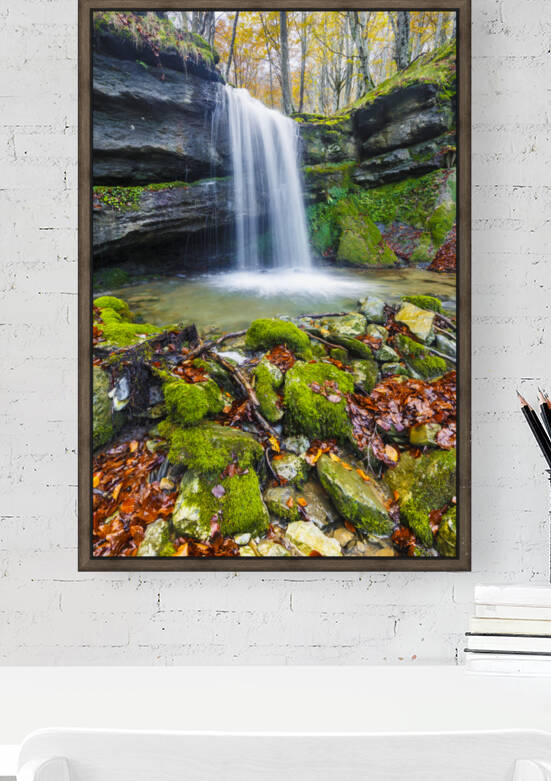 Waterfall. Cantabria Spain 04 by Mikel Bilbao Photography