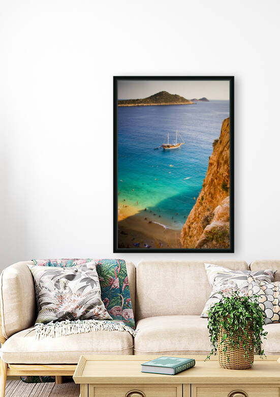 Kaputas beach in Turkey I by Mikel Bilbao Photography