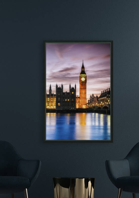 Big Ben and Houses of Parliament view 03 by Mikel Bilbao Photography