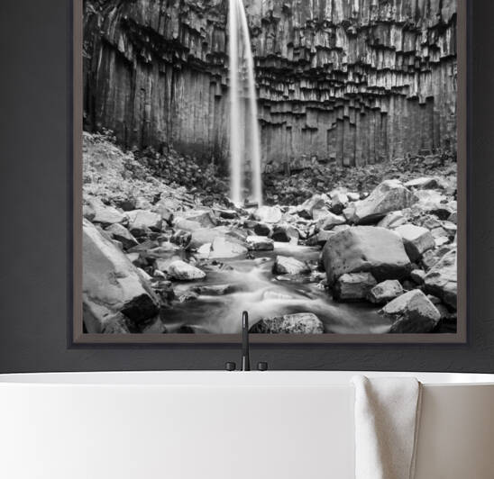 SVARTIFOSS WATERFALL by Mikel Bilbao Photography