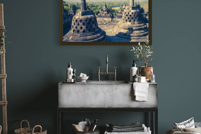 Borobudur buddhist temple in Java 05  by Mikel Bilbao Photography
