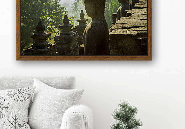 Borobudur buddhist temple in Java 02  by Mikel Bilbao Photography