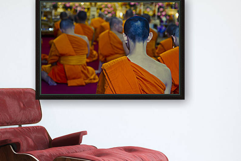 Buddhism monks. Bangkok Thailand 02  by Mikel Bilbao Photography