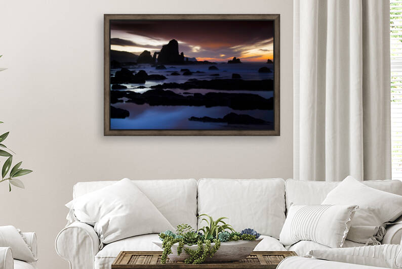 Coast at sunset. Basque Country Spain 04 by Mikel Bilbao Photography