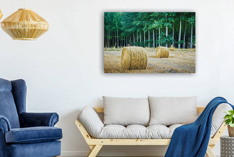 Wheat bales. Spain. by Mikel Bilbao Photography
