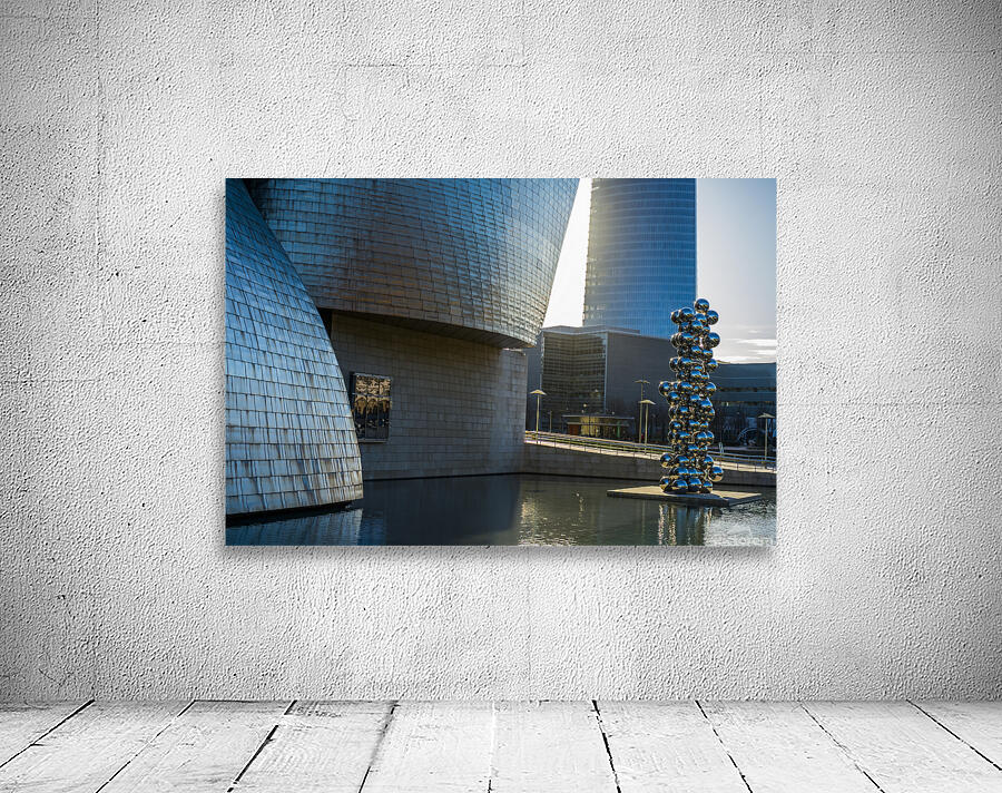 Bilbao cityscape 09 Wall Preview