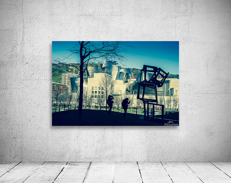 Bilbao cityscape 05 Wall Preview