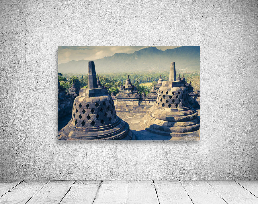 Borobudur buddhist temple in Java 05  Wall Preview