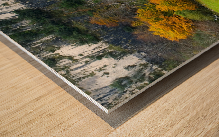 Ason waterfall Wood print