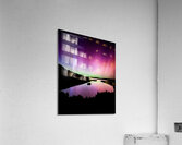 Emerald Bay Northern Lights Acrylic Print