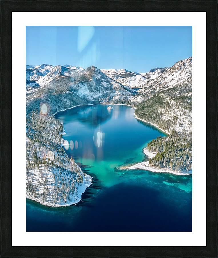 Blue Bird Bay Picture Frame print