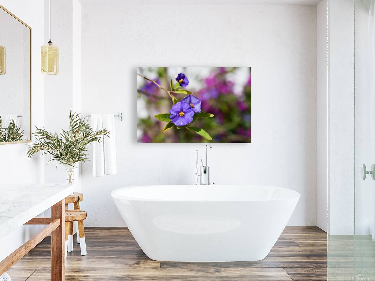 Purple flower Reproduction