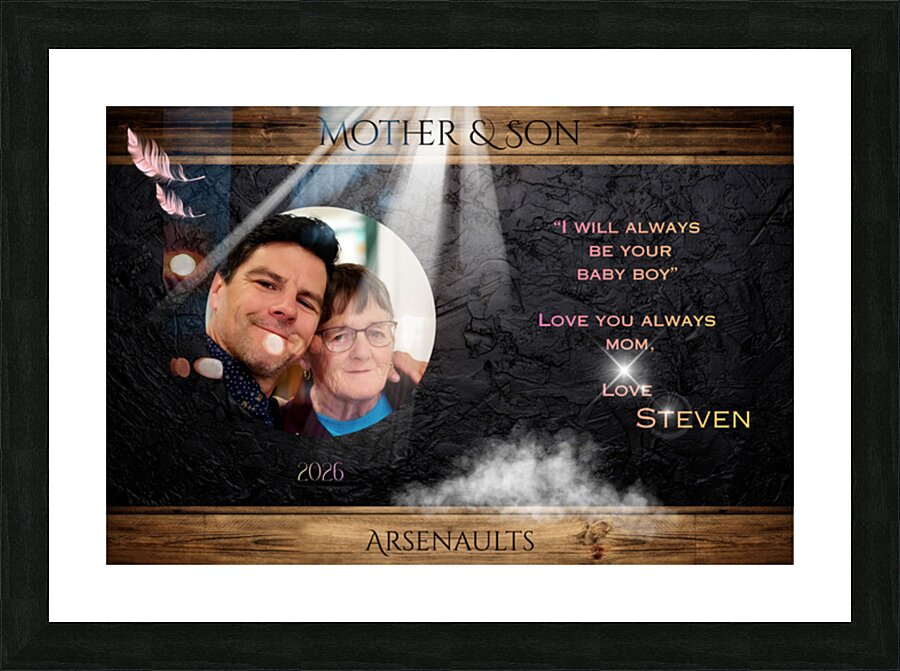 Steven 1 Picture Frame print