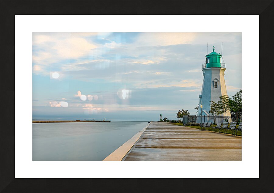 Port Dalhousie Lighthouse Picture Frame print