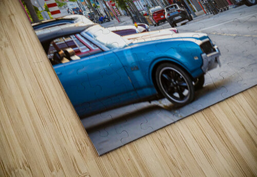 Vintage Car Night Paldus Creations Photography puzzle