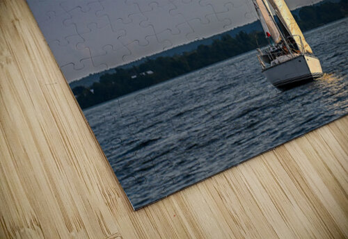 Port Dalhousie Blue Sailing Paldus Creations Photography puzzle