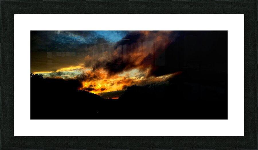 Gathering Darkness Picture Frame print