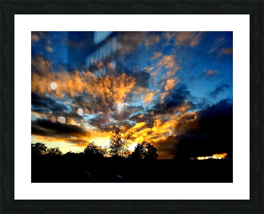 Golden Hour Picture Frame print