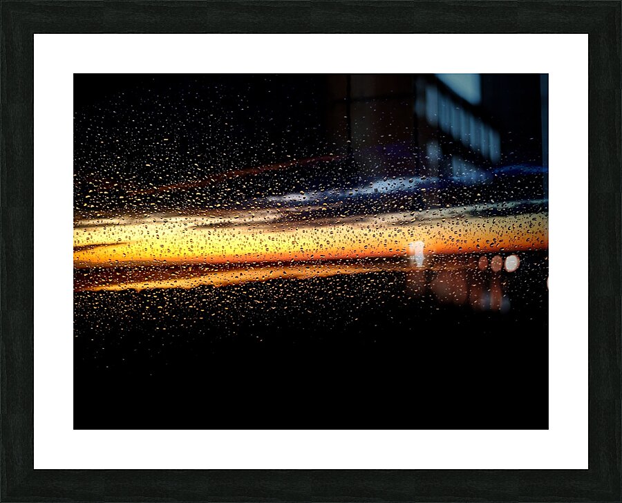 Bright Summer Rain Picture Frame print