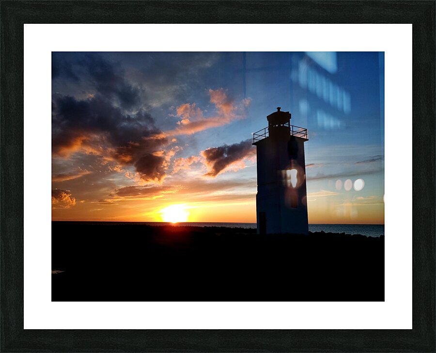 Seaside Sentinel Picture Frame print
