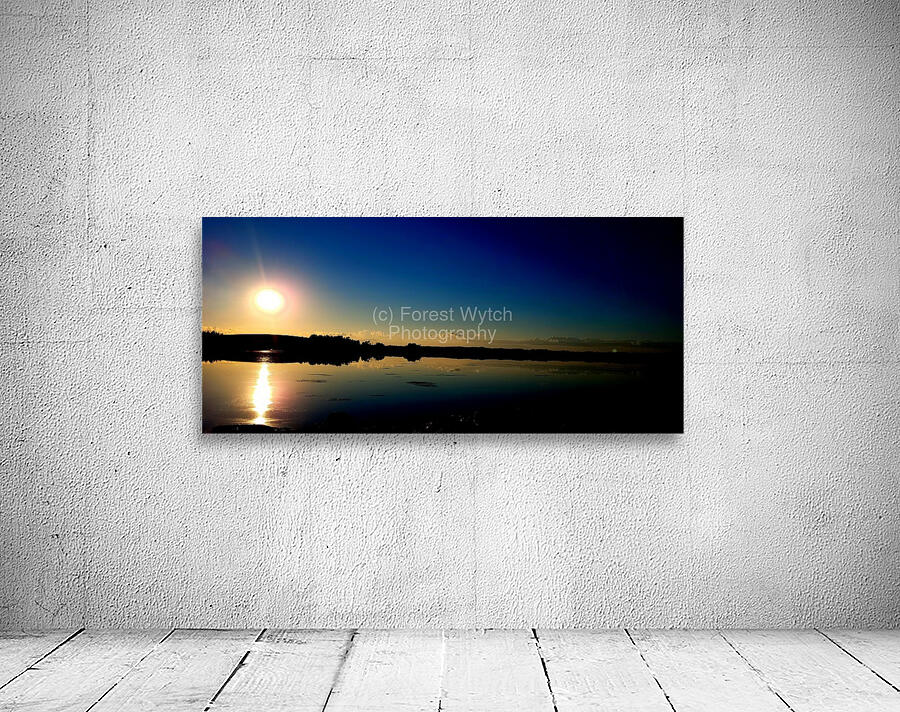Sunset Reflections Wall Preview