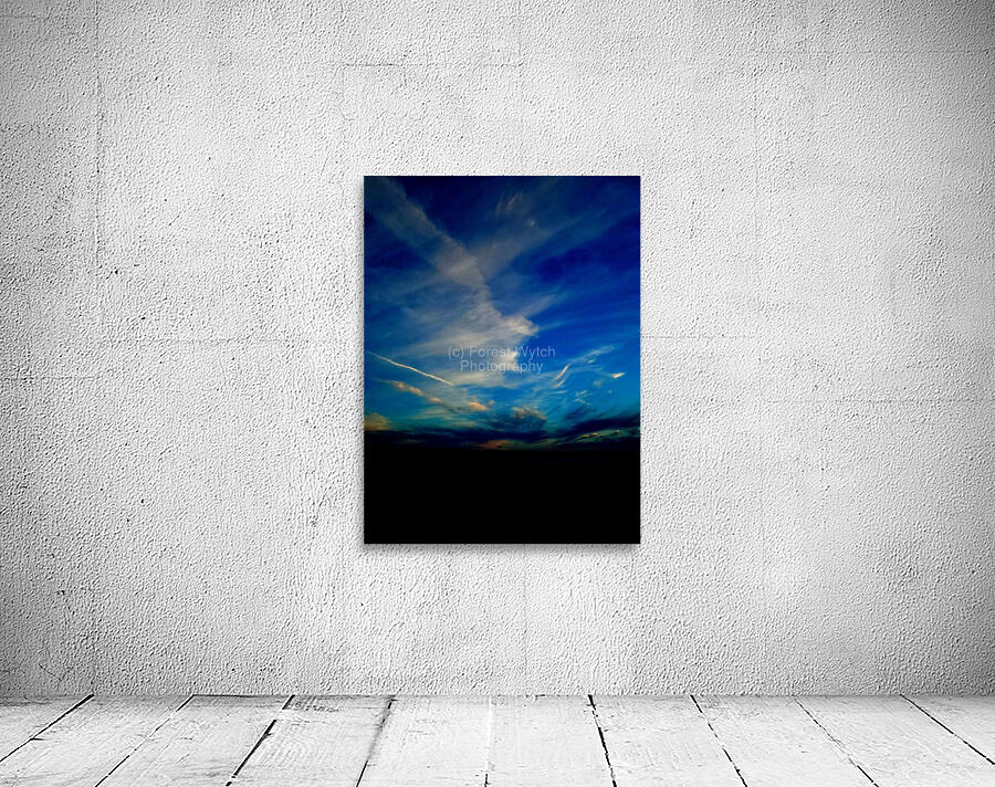 Crisscrossed Clouds Wall Preview