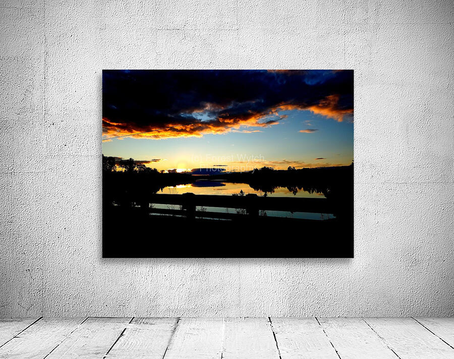 Calm Reflections at Dusk Wall Preview