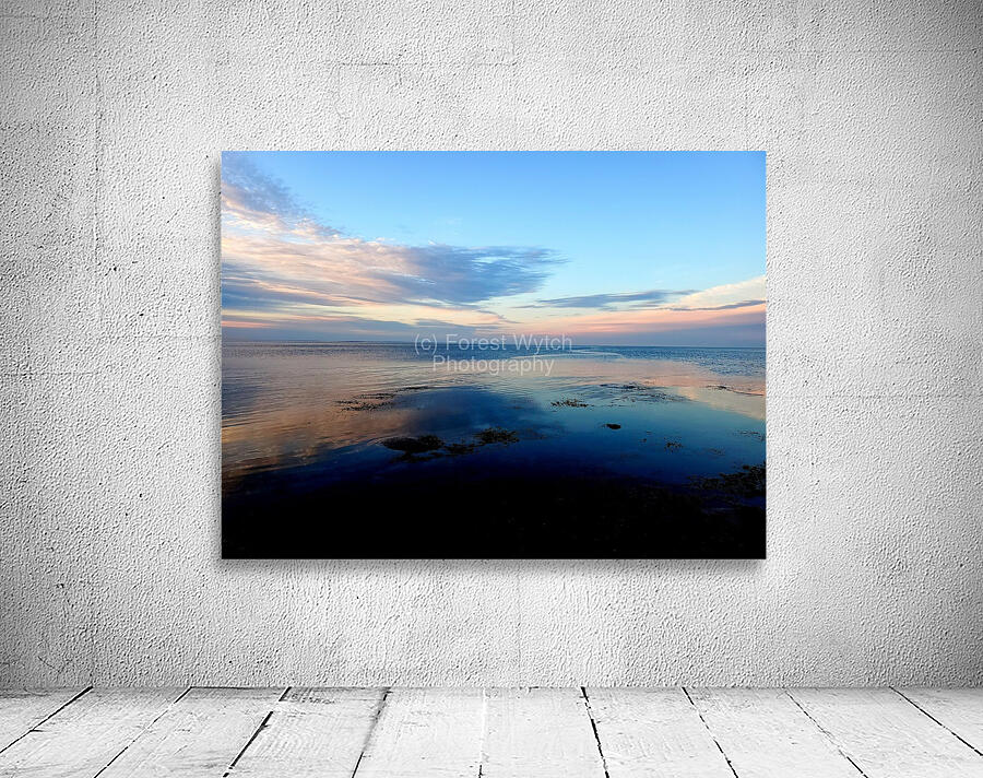Tranquil Seaside Reflections Wall Preview