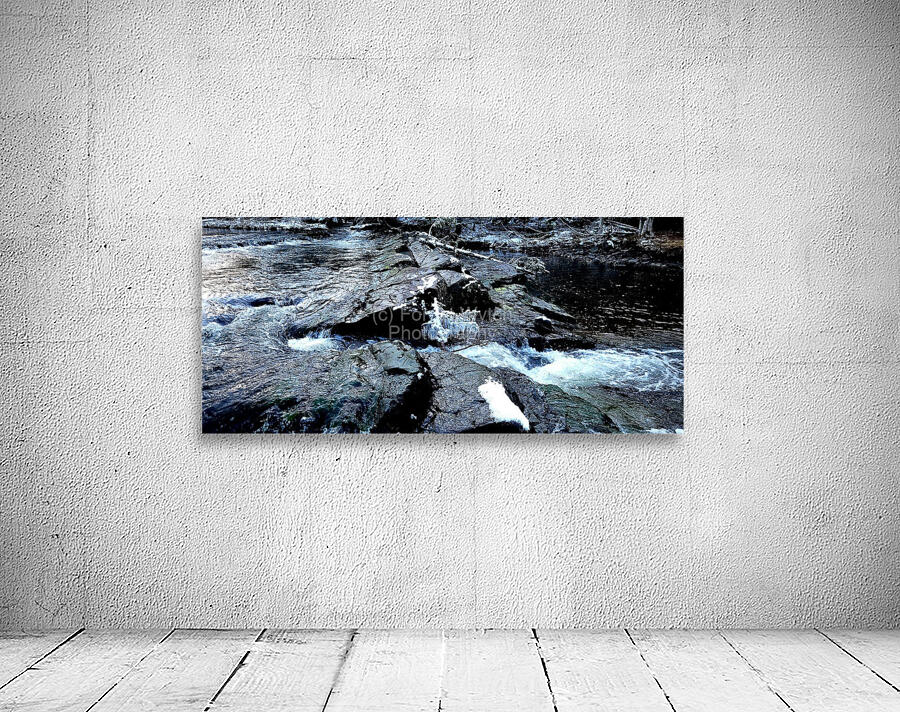 Swift Rocky Waterfall Wall Preview