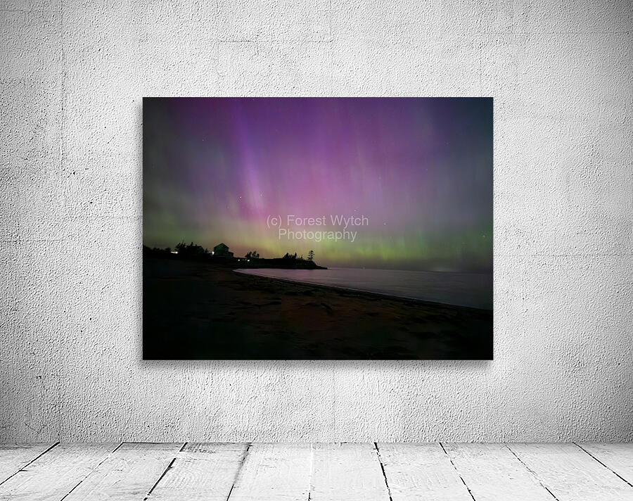 Midnight Aurora Wall Preview