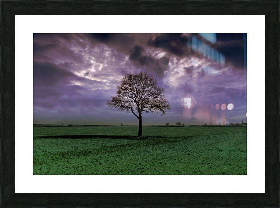 A Storm Is Coming Picture Frame print