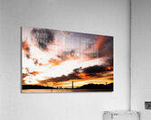Golden Gate Bridge Sunset Acrylic Print