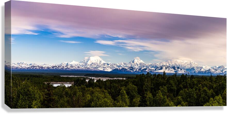 AlaskaRange01 Canvas Print