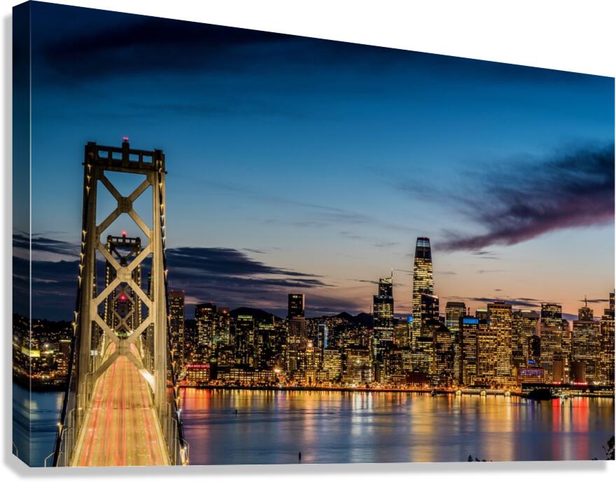 Treasure Island Sunset Canvas Print