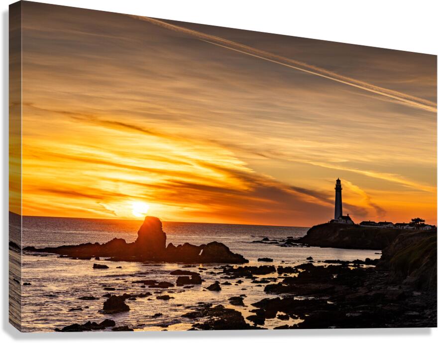 Pigeon Point Lighthouse 1 Canvas Print
