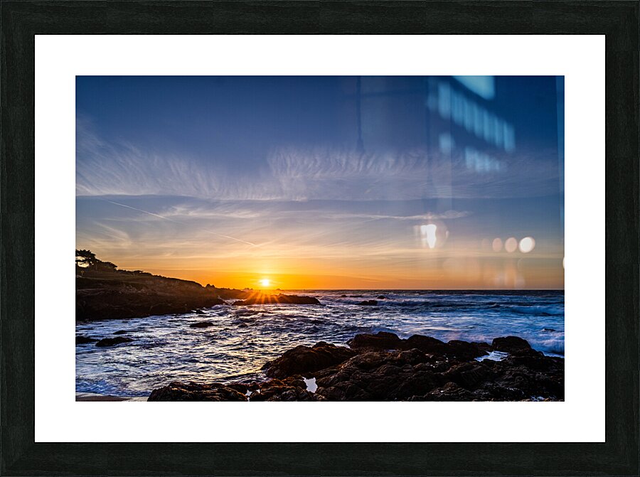 Fan Shell Beach 01 Picture Frame print