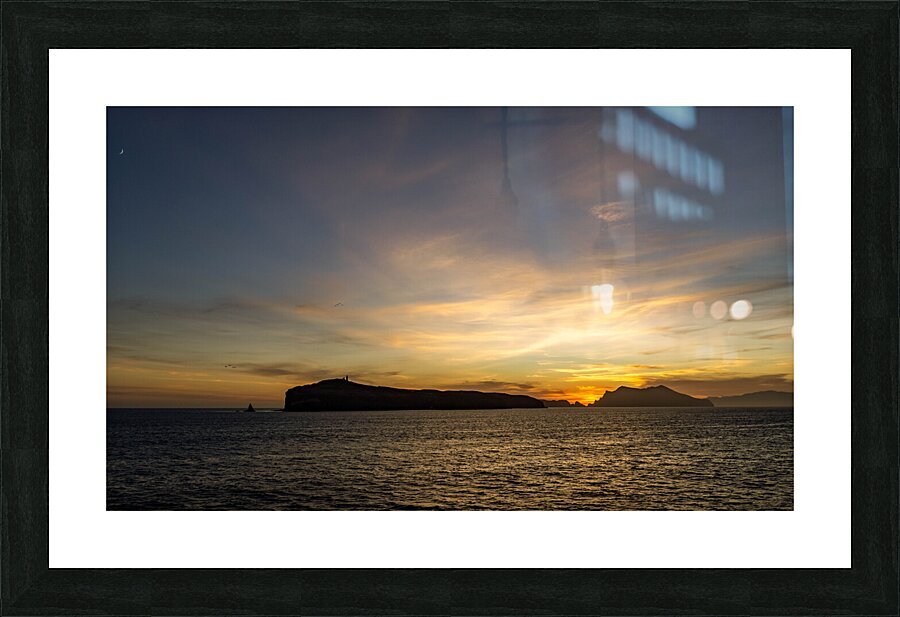 Anacapa Sun Set Picture Frame print