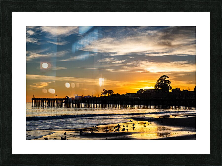 Capitola Sunset Picture Frame print
