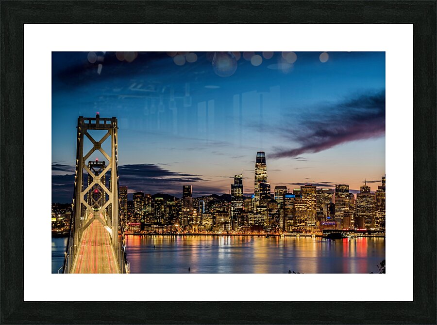 Treasure Island Sunset Picture Frame print