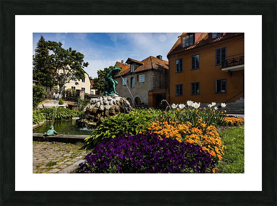 Visby Sweden Picture Frame print