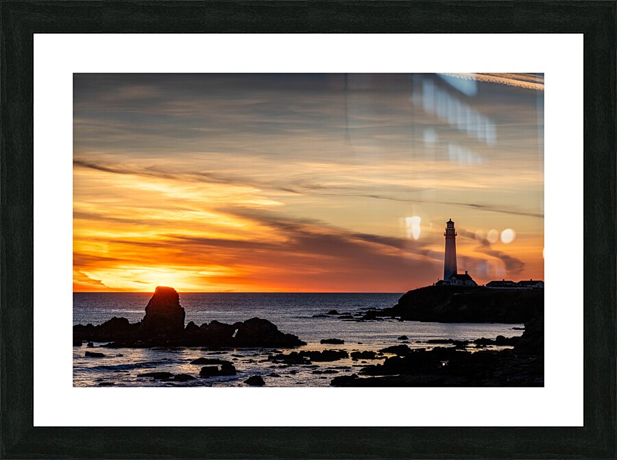 Pigeon Point Lighthouse Picture Frame print